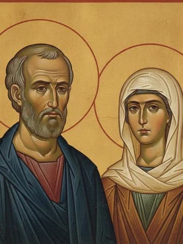 Illustration of Apostles Andronicus of the Seventy and his fellow-laborer Junia