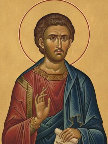 Illustration of Apostle Hermas of the Seventy