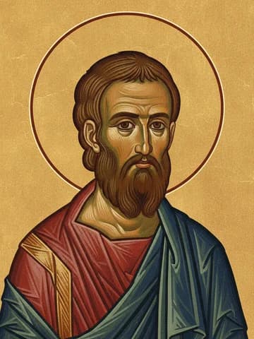 Illustration of Apostle Matthias (1st c.)