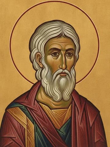 Illustration of Holy Apostle Philip, One of the Seven Deacons