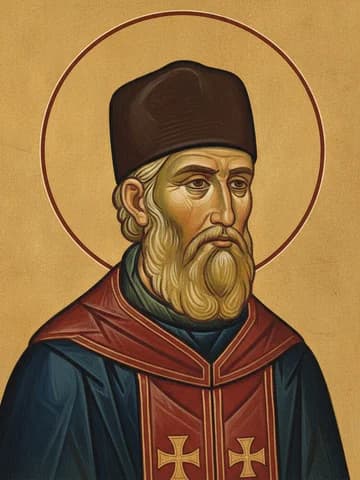 Illustration of Archimandrite Lazarus (Moore) (1992) (Nov. 14 OC)