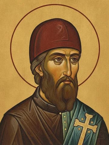 Illustration of Commemoration of the Miracle at the Monastery of the Caves in Kiev (?)