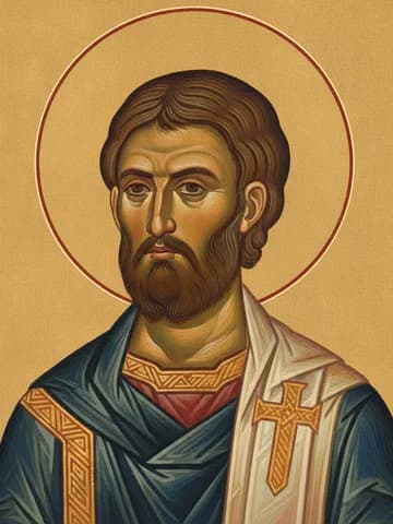 Illustration of Greatmartyr George the New at Sofia
