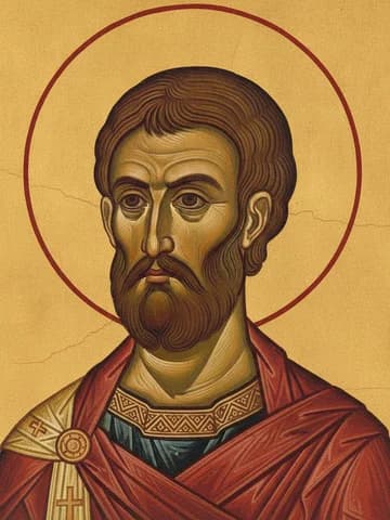 Illustration of Holy Great Martyr James the Persian (421)