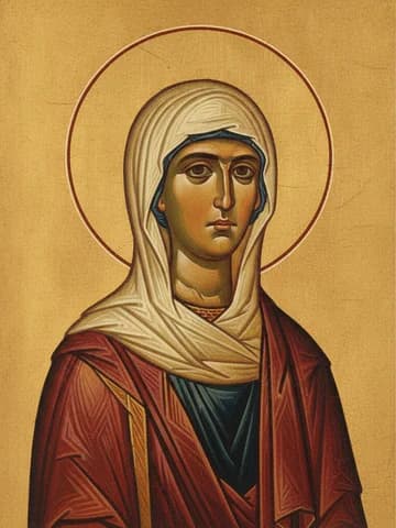 Illustration of Great-martyr Marina (Margaret) of Antioch in Pisidia (270)