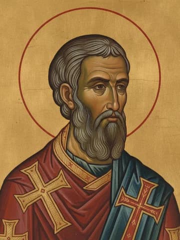Illustration of Hieromartyr Eusebius, bishop of Samosata (380)