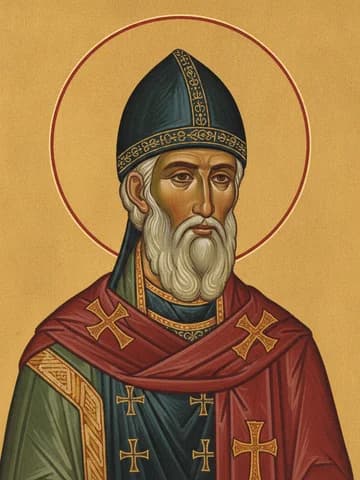 Illustration of St Gregory the Enlightener, Bishop of Armenia (325/335)