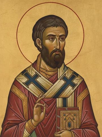 Illustration of Hieromartyr Hypatius, Bishop of Gangra (326)