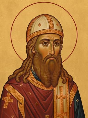 Illustration of Hieromartyr Lucian (2nd c.)