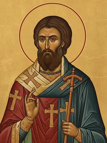 Illustration of Hieromartyr Phocas, Bishop of Sinope (102)