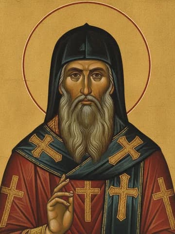 Illustration of Hieromartyr Theodotus, bishop of Cyrenia (326)