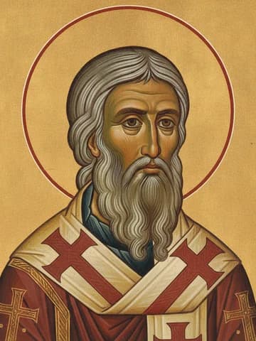 Illustration of Hieromartyr Timothy, bishop of Prusa (362)