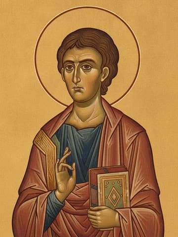 Illustration of Holy Apostle and Evangelist Mark (68?)
