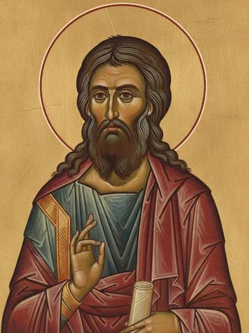 Illustration of Holy Apostle James, the Brother of the Lord and First Bishop of Jerusalem (63)