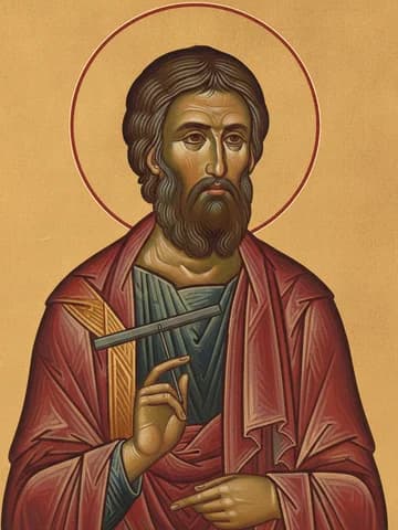 Illustration of Holy Apostle Thomas