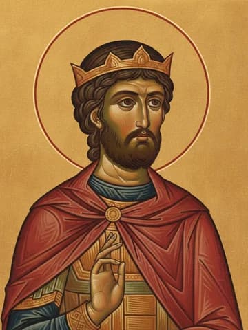Illustration of Holy Glorious Great-martyr, Victory-bearer and Wonderworker George (303)