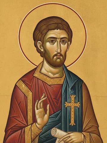 Illustration of Holy Martyr and Archdeacon Euplus of Catania (304)