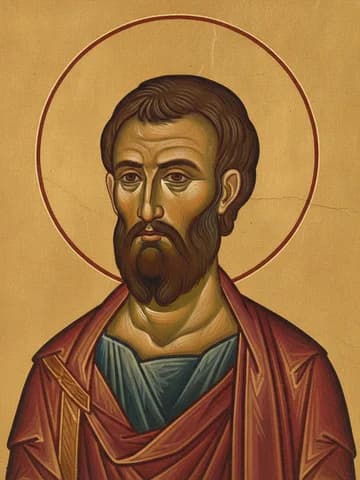 Illustration of Holy Martyr Gordius of Caesarea (4th c.)