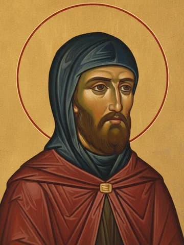 Illustration of Holy New Martyr Pachomius (1730)