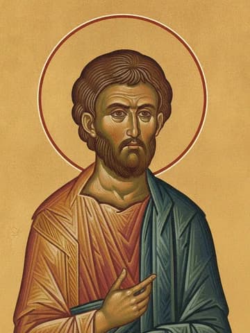 Illustration of Holy Prophet Baruch (6th c. BC)