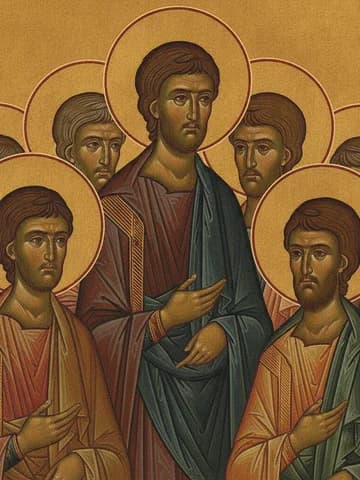 Illustration of The Ten Holy Martyrs of Crete (250)