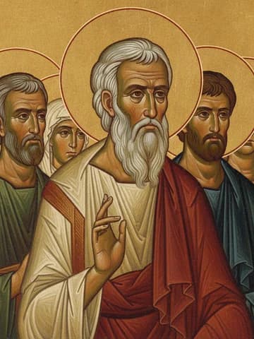 Illustration of Holy Martyr Lucillian and those with him (270)