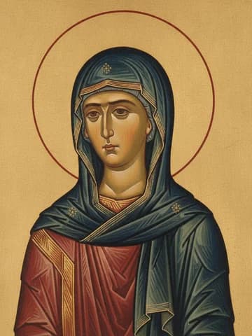 Illustration of Martyr Markella of Chios