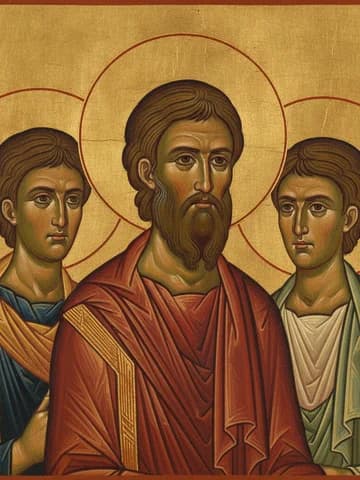 Illustration of Holy Martyrs Eutropius, Cleonicus and Basiliscus (308)