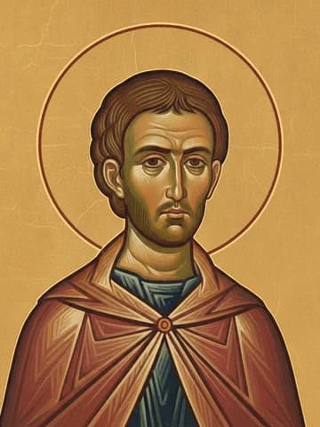 Illustration of New Martyr Athanasius of Attalia (1700)