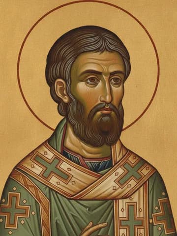 Illustration of New Martyr Nicolas Karamos of Smyrna (1657)