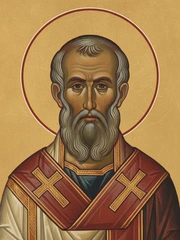 Illustration of Our Father among the Saints Basil the Great (379).