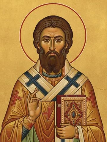 Illustration of Our Father among the Saints John Chrysostom, Archbishop of Constantinople (407)
