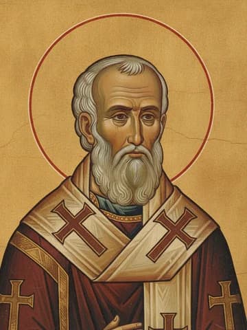 Illustration of Our Father among the Saints Nicholas the Wonderworker, Archbishop of Myra (345)