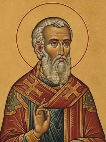 Illustration of Our Holy Father Agathangelos (1819)