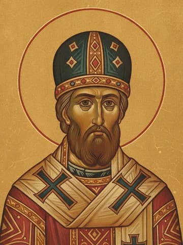 Illustration of Our Holy Father Innocent, Bishop of Irkutsk (1731)