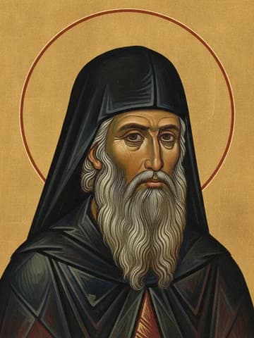 Illustration of Our Holy Father John, Abbot of Rila (946)