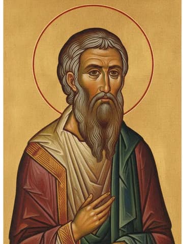 Illustration of Our Holy Father Païsius the Great of Egypt (400)