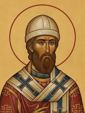 Illustration of Our Holy Father Peter, Metropolitan of Moscow (1326)
