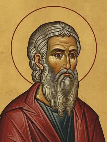 Illustration of Our Holy Father Pitirim of Egypt (4th c.)