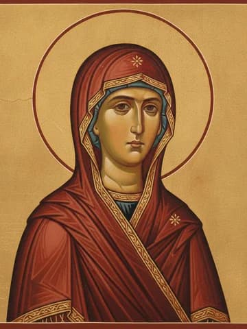 Illustration of Our Holy Mother Anastasia (563)