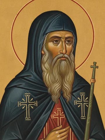 Illustration of Our Righteous Father Arsenios the Great (449)