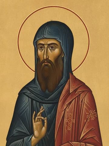 Illustration of Our Righteous Father Theodore the Studite (826)
