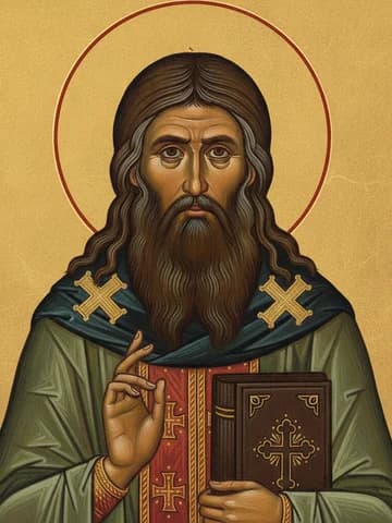 Illustration of Our Venerable Father Dalmatius of Siberia (1697)