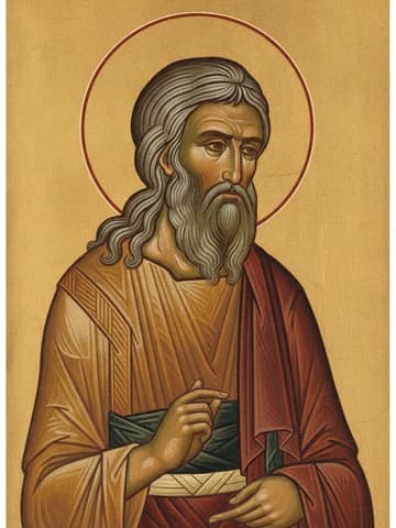 Illustration of Holy Prophet Isaiah (7th c. BC)
