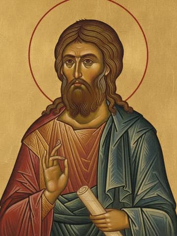 Illustration of Holy Prophet Joel (8th c. BC)