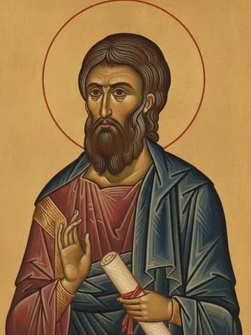 Illustration of Holy Prophet Obadiah (Abdias)