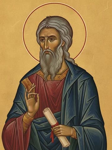 Illustration of Holy Prophet Samuel (11th c. BC)