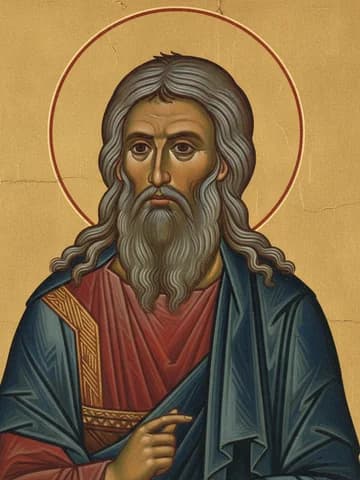 Illustration of Holy Prophet Zephaniah (Sophonias) (7th c. BC)