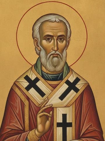 Illustration of Righteous John, Wonderworker of Kronstadt (1908).