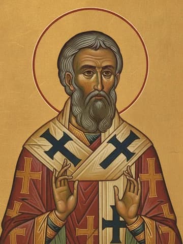 Illustration of Saint Ananias, Second Bishop of Alexandria (1st c.)